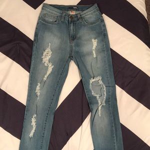 Fashion Nova Glistening Jeans